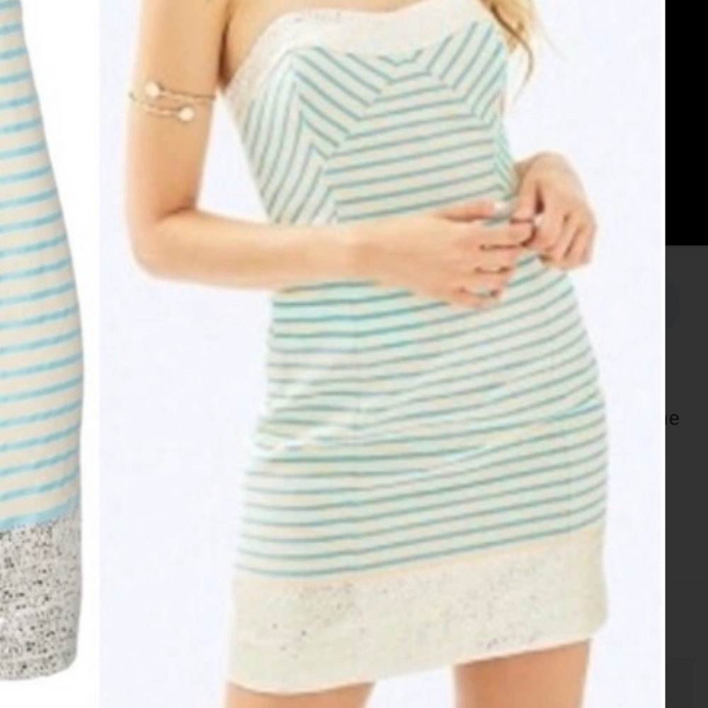 SOLD; LILLY PULITZER Striped Dress - Picture 3 of 4